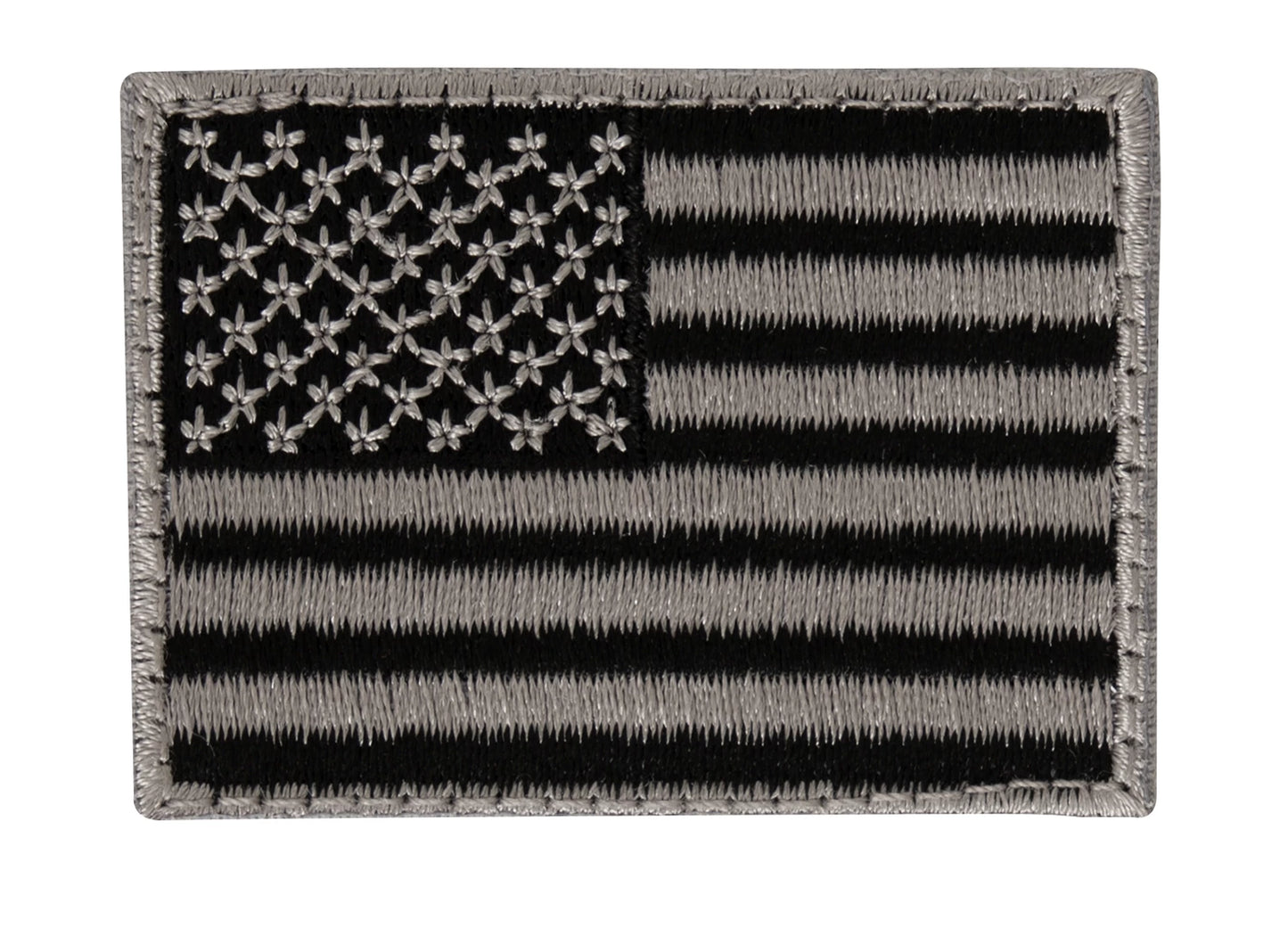 Mini US Flag Patch With Hook Back