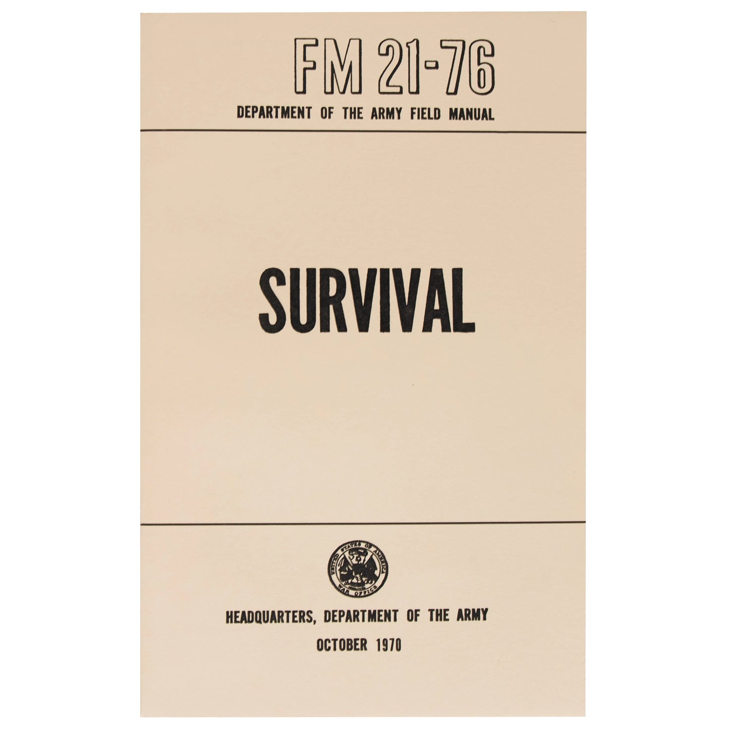 SURVIVAL MANUAL
