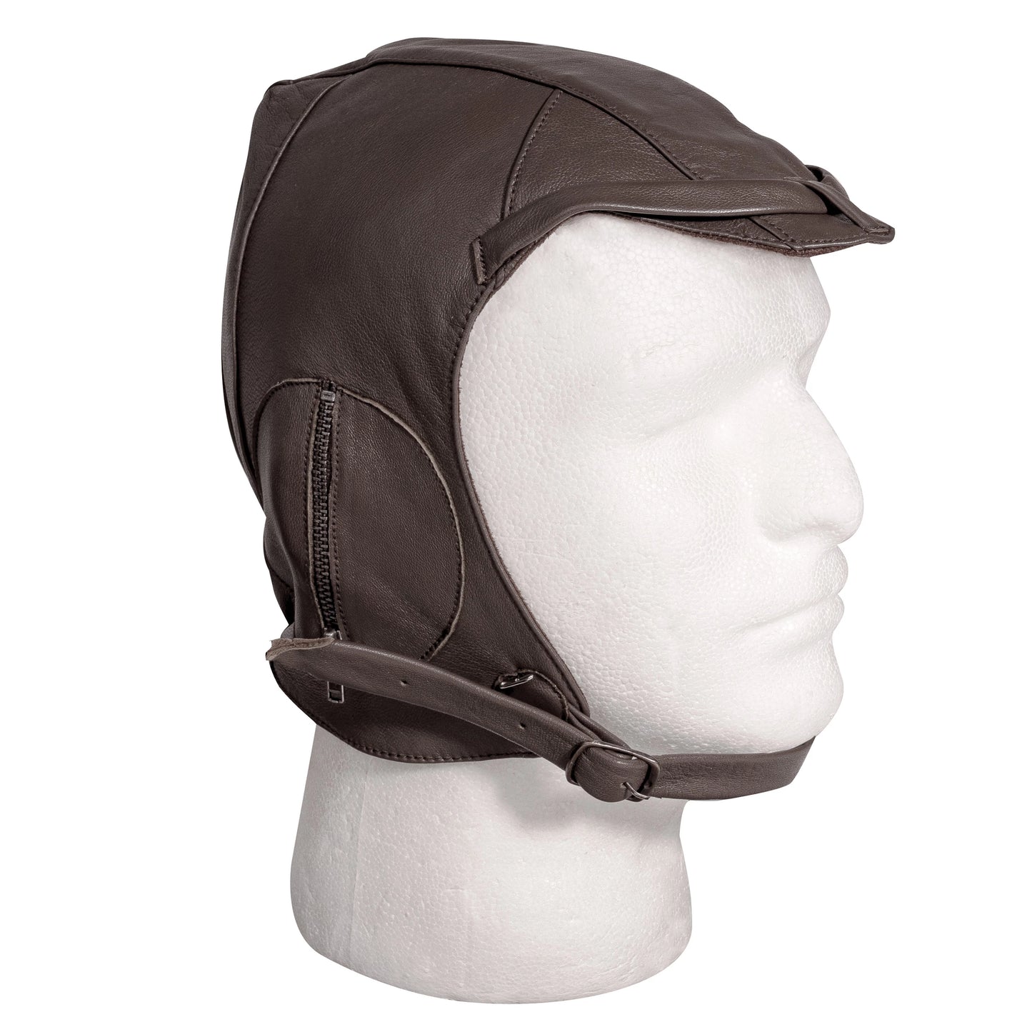 WWII Style Leather Pilot Helmet