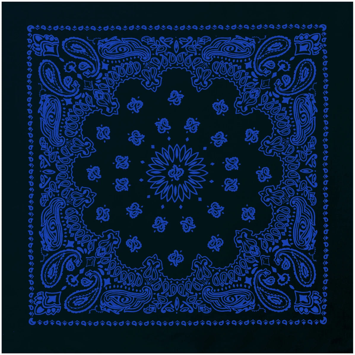Trainmen Paisley Bandana - 22" X 22"