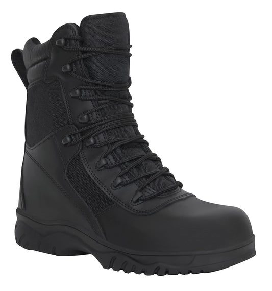 Forced Entry Tactical Boot With Side Zipper & Composite Toe - 8 Inch