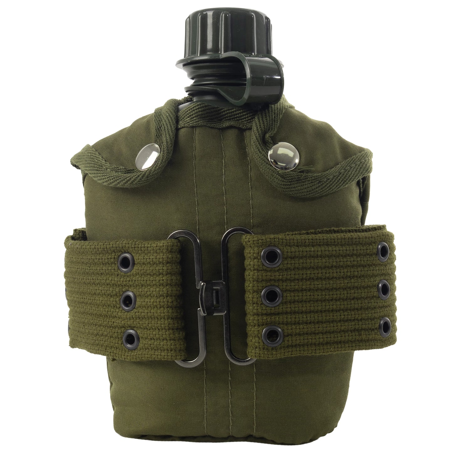 G.I. Type Plastic Canteen & Pistol Belt Kit