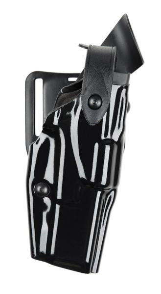 Model 6360 ALS/SLS Mid-Ride, Level III Retention Duty Holster for Glock 17 Gens 1-4 Dual Magazine Release