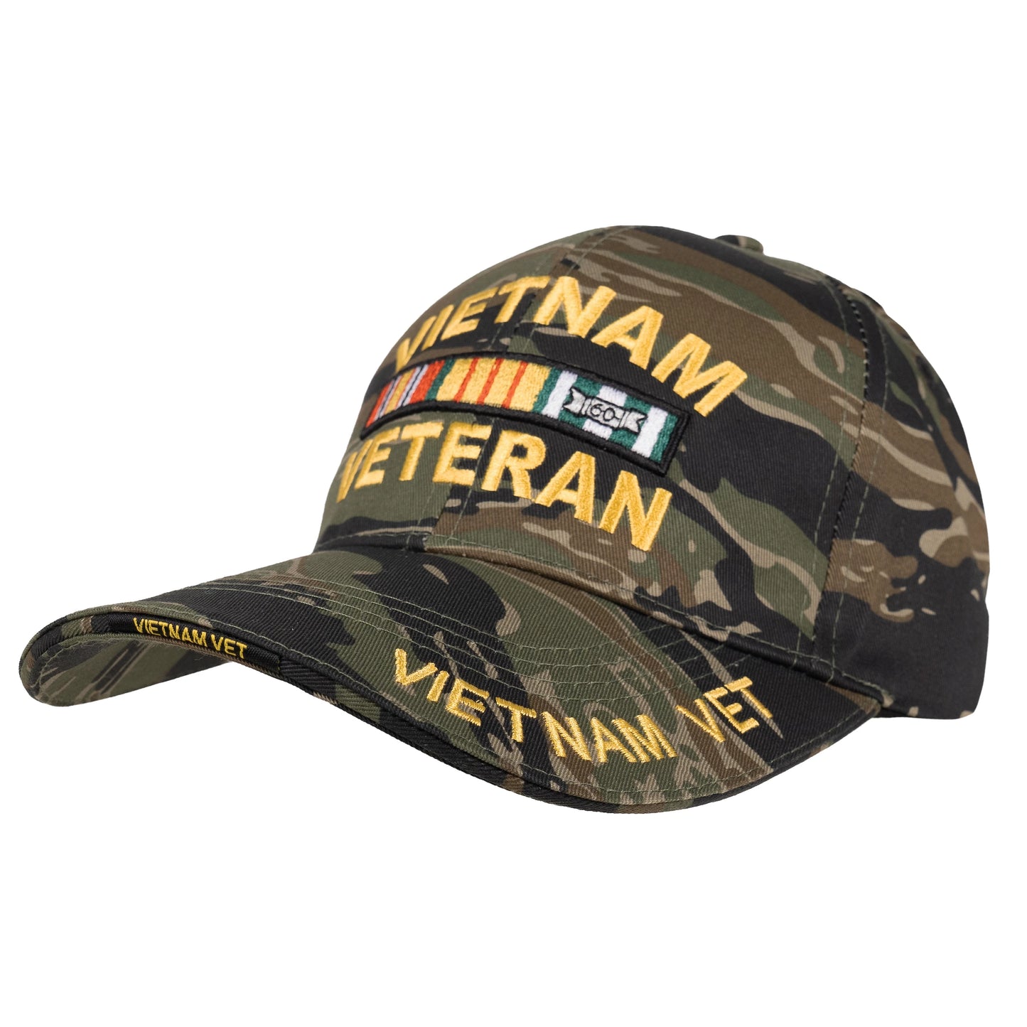 Deluxe Low Profile Vietnam Veteran Insignia Cap