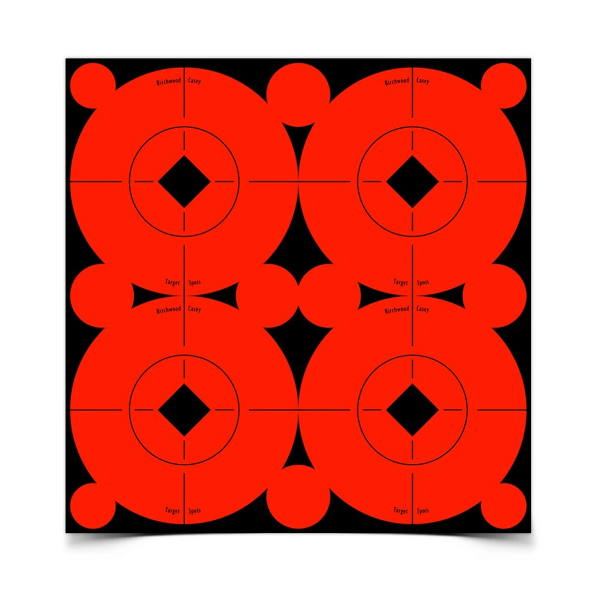Target Spots Orange 3 Inch, 40 Targets - 100 Pasters