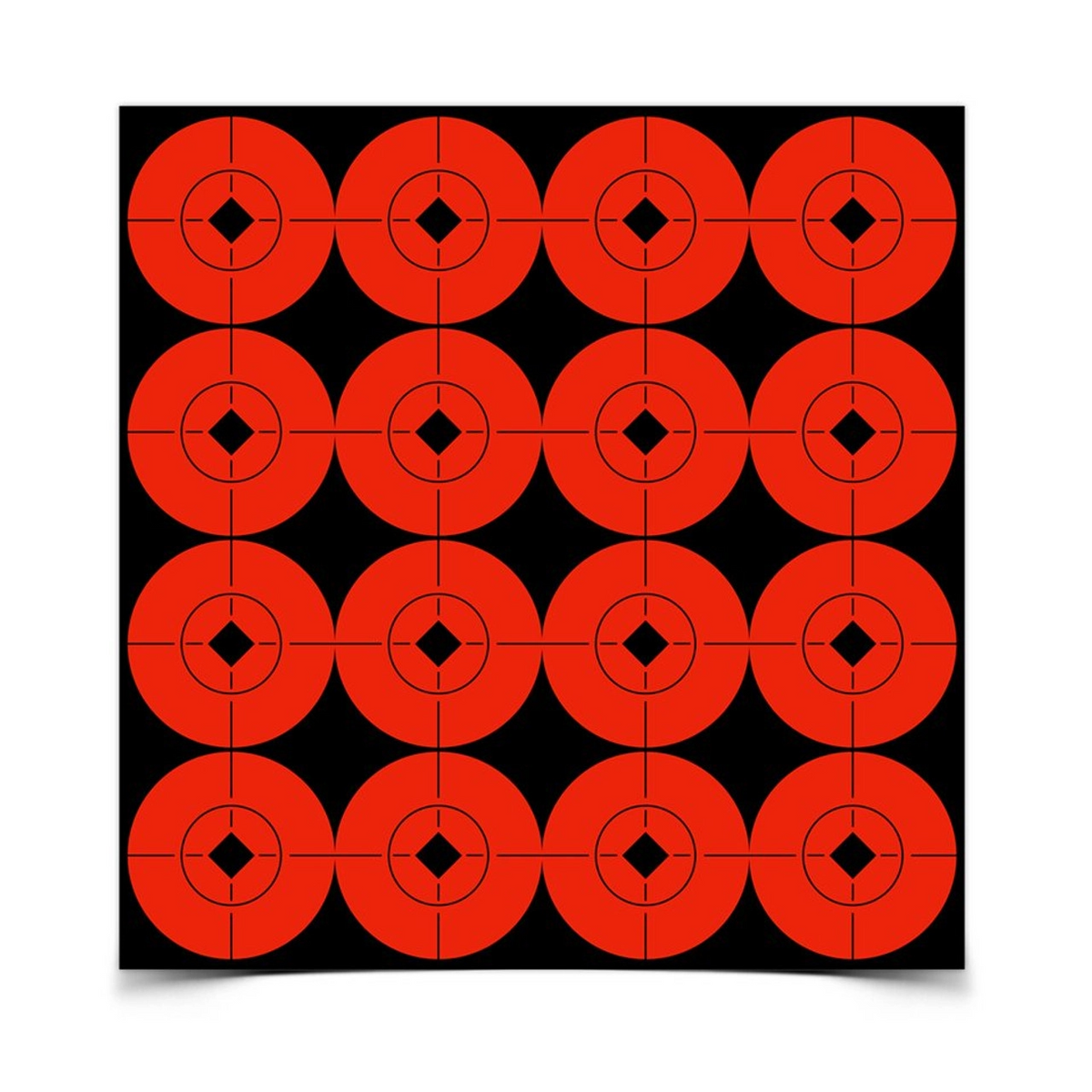 Target Spots Orange 1.5 Inch, 160 Targets