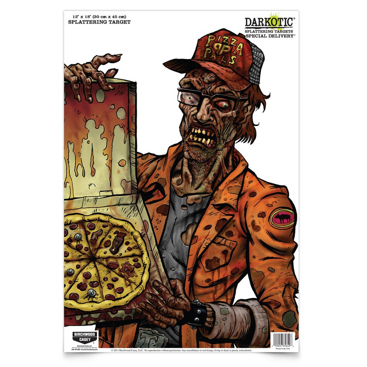 Darkotic 12 x 18 Special Delivery Target