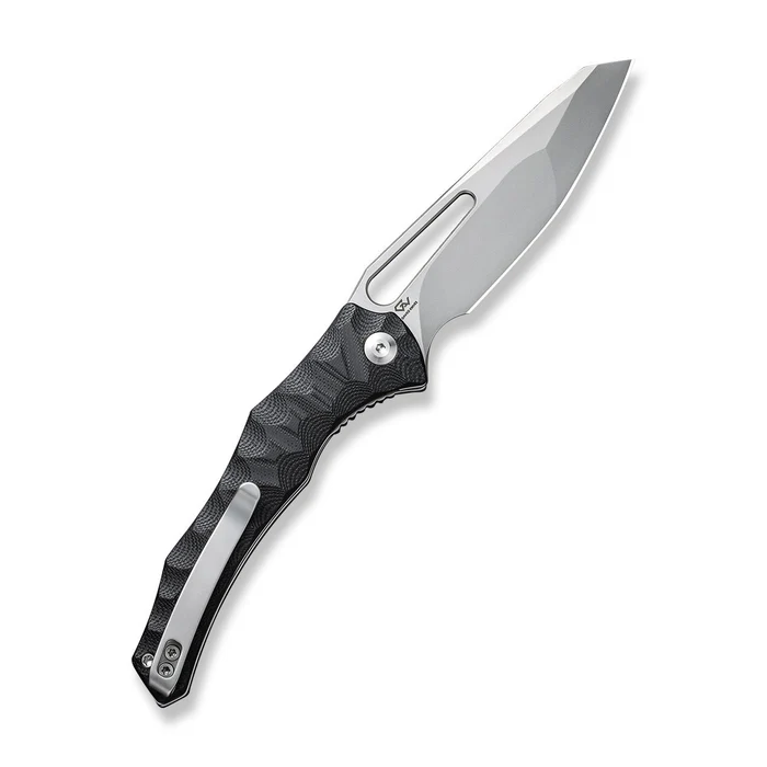 CIVIVI Spiny Dogfish Thumb Hole Knife G10 Handle (3.47"" 14C28N Blade) C22006-1