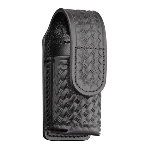 Basketweave Leather 2 Oz Mace Holder