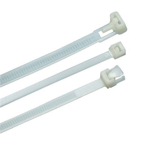 PERMANENT NY-TIES - 8""100/PCK