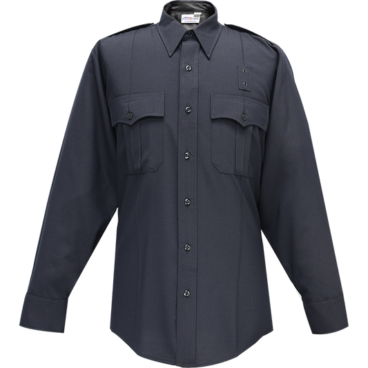 Justice Long Sleeve Shirt w/ Zipper - LAPD Navy
