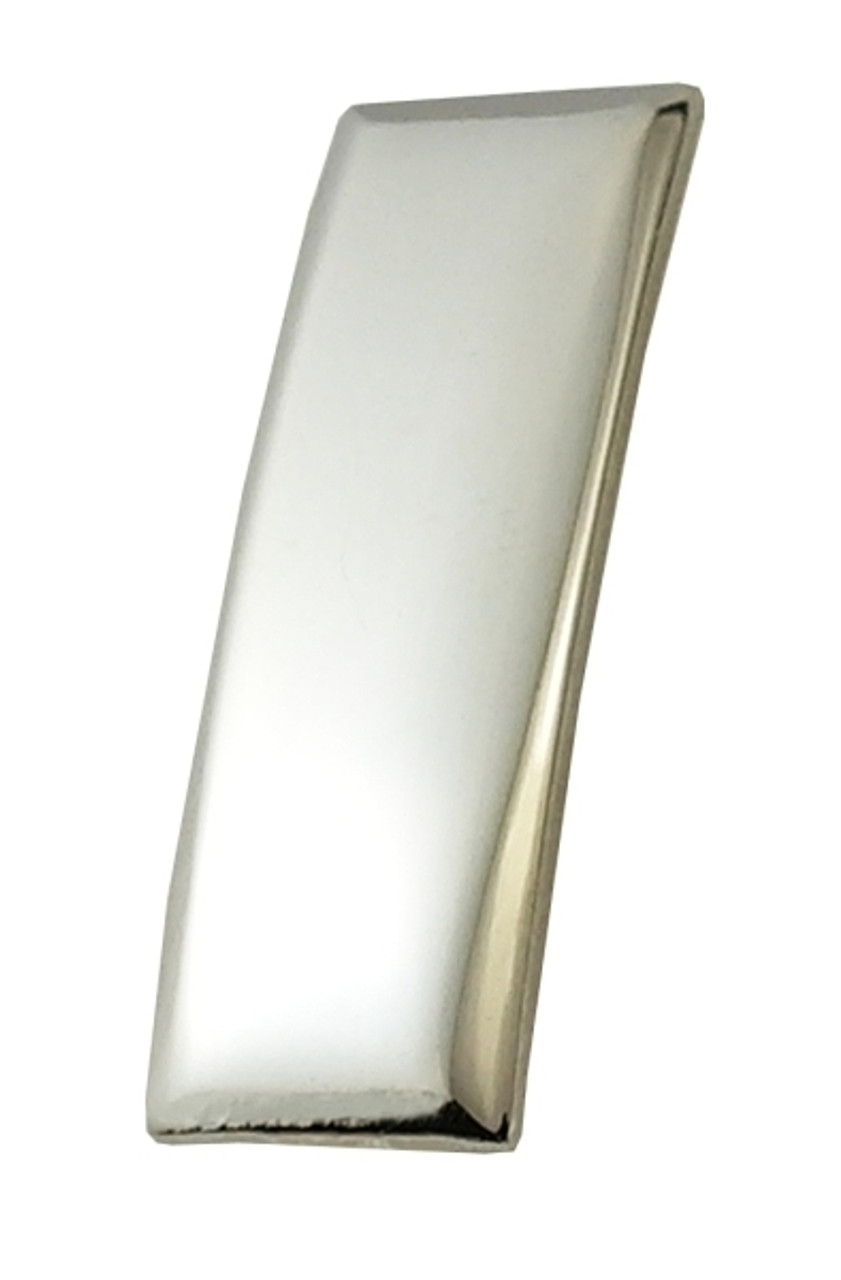 Lieutenant Smooth Pin, Regular 1"" High, 2 Posts & Clutch Backs - Pair
