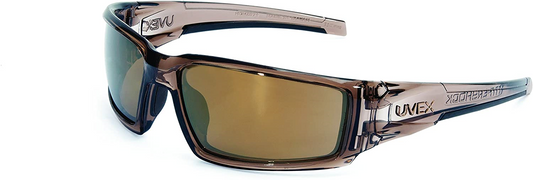 Uvex Hypershock Smoke Brown Frm/Gold Mirror HC Lens