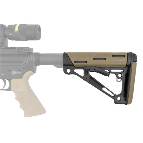 AR-15/M-16 Overmolded Collapsible Buttstock