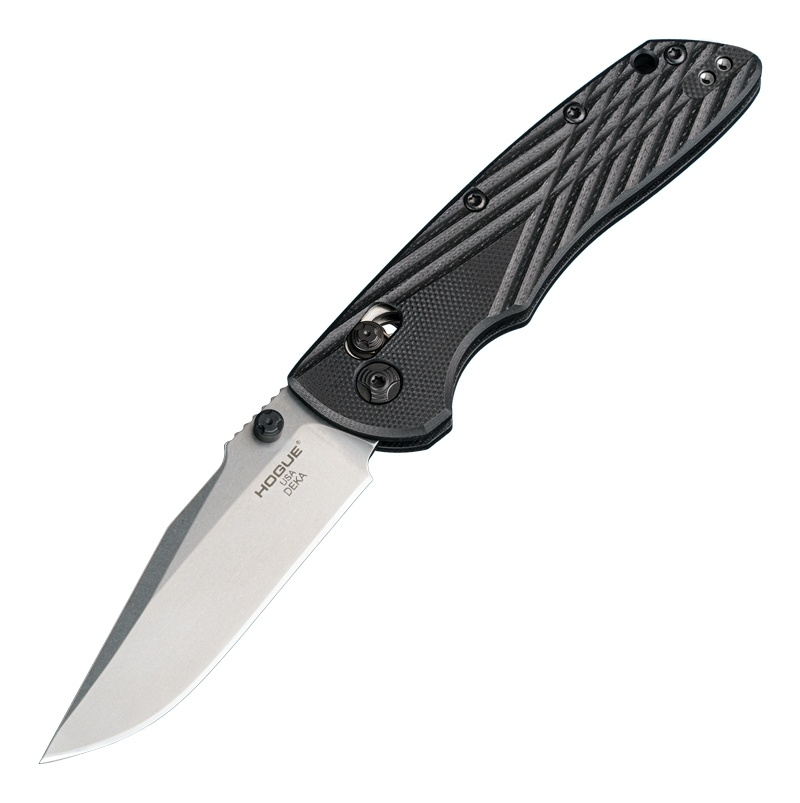 Deka Manual Folder - Solid Black G10 Frame