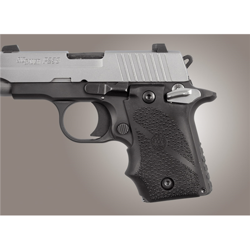 SIG Sauer P238 Ambi Safety Rubber Grip with Grooves