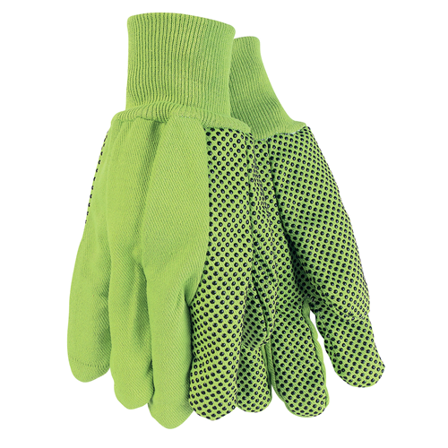 Green -Double Palm, Dot, Knit Wrist