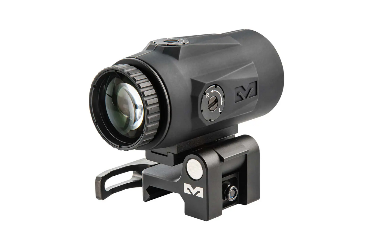 MMX3 Micro Magnifier 4x w/ Integrated Side Flip Adaptor