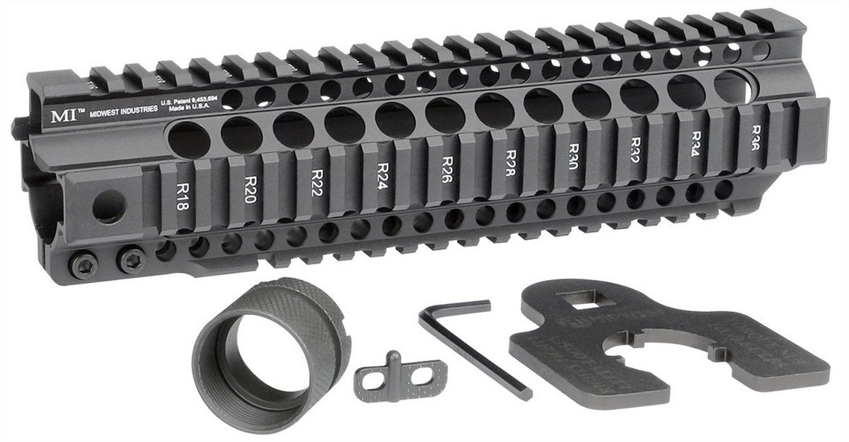 Combat Rail T-Series One Piece Free Float Handguard