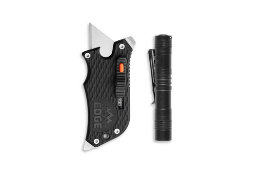Outdoor Edge Slidewinder + Pocket Flashlight