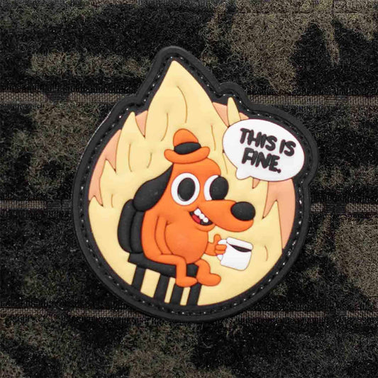 Shellback Tactical This is Fine Morale Patch