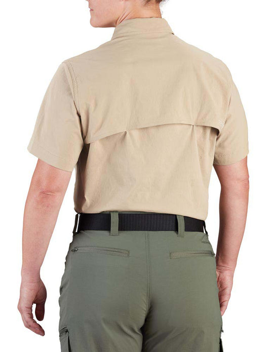 Propper Women's Summerweight Tactical Short Sleeve Shirt - Khaki