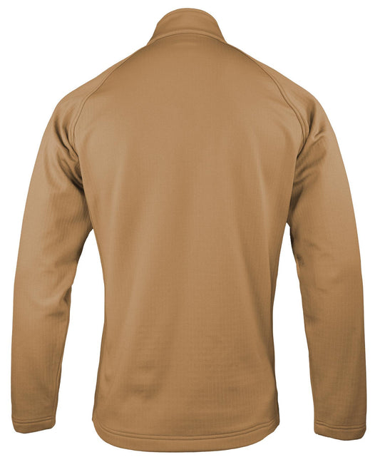 Propper Men's Quarter Zip Grid Fleece - Coyote