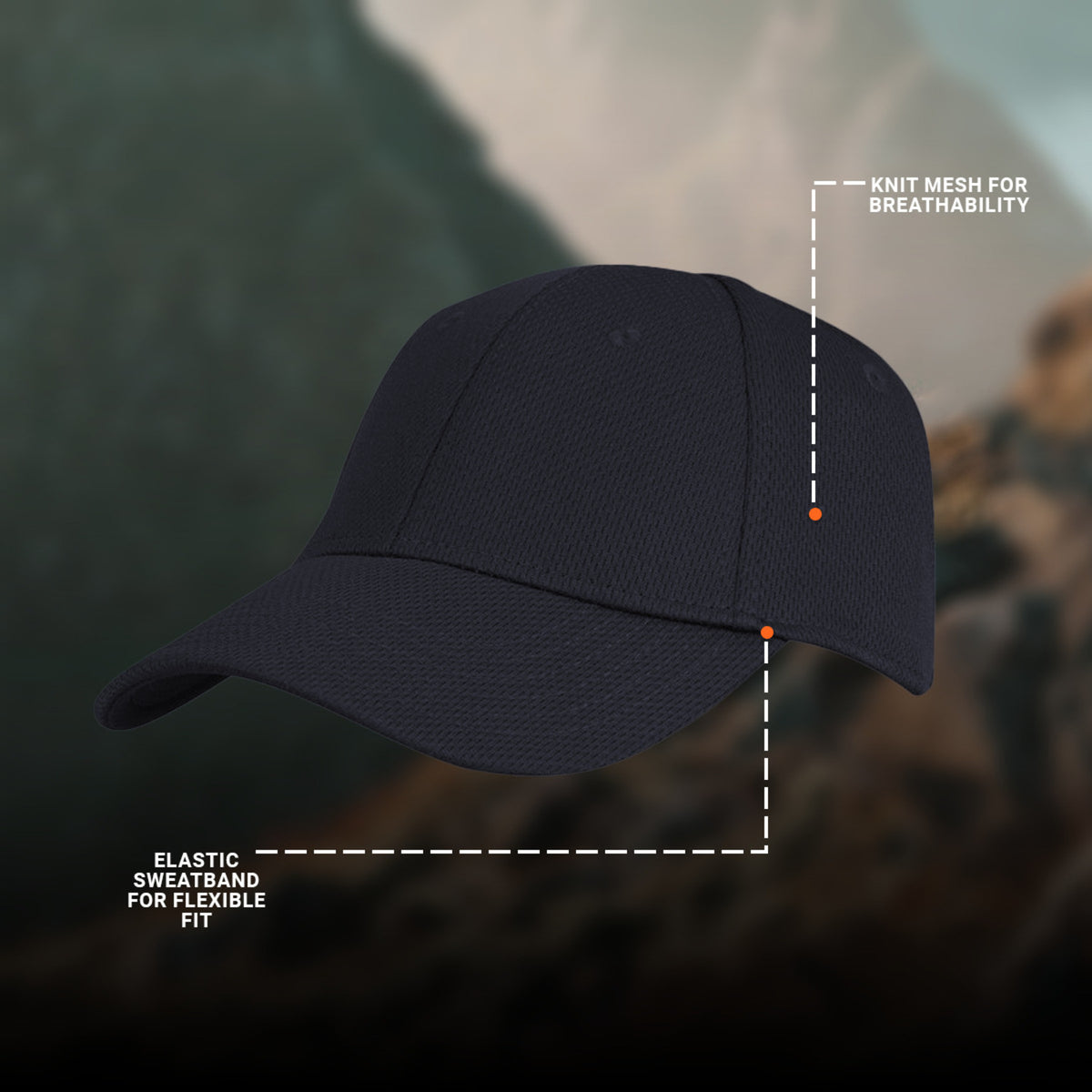 Propper Hood Fitted Mesh Cap - LAPD Navy