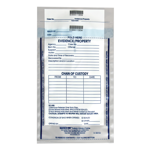 Integrity Evidence Bag - 100 Pack