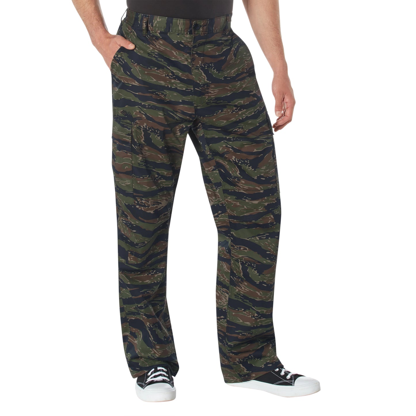 Relaxed Fit Zipper Fly BDU Pants