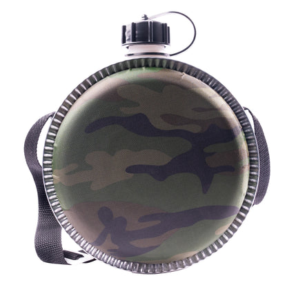 Woodland Camo 2 QT Desert Canteen