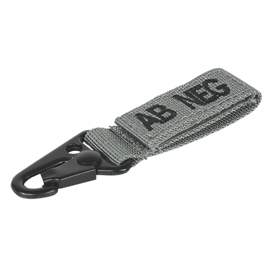 Embroidered Blood Type Tags (AB-)