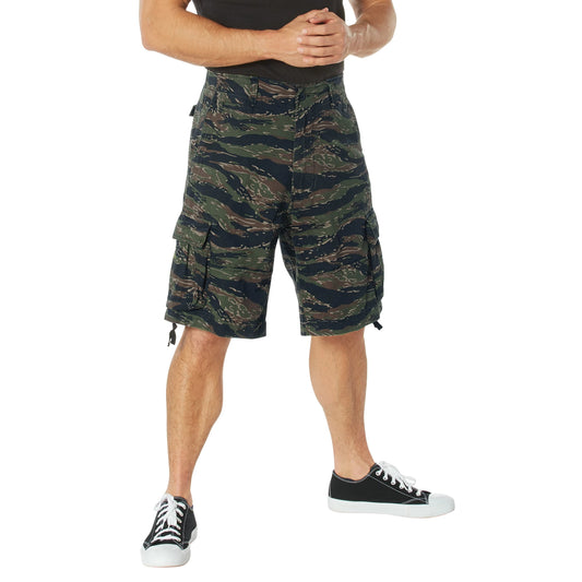 Vintage Infantry Utility Cargo Shorts