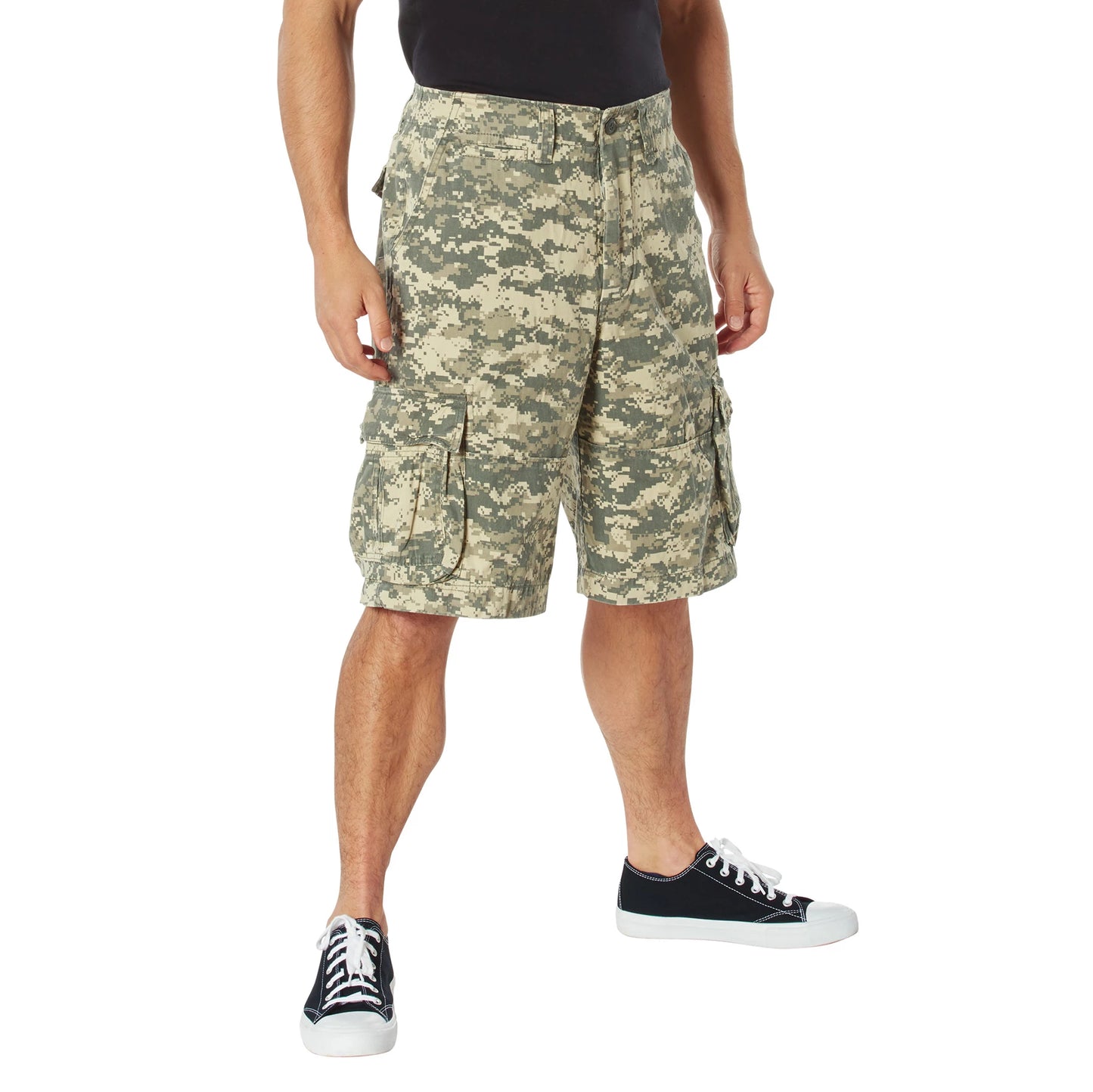 Vintage Infantry Utility Cargo Shorts
