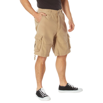 Vintage Infantry Utility Cargo Shorts