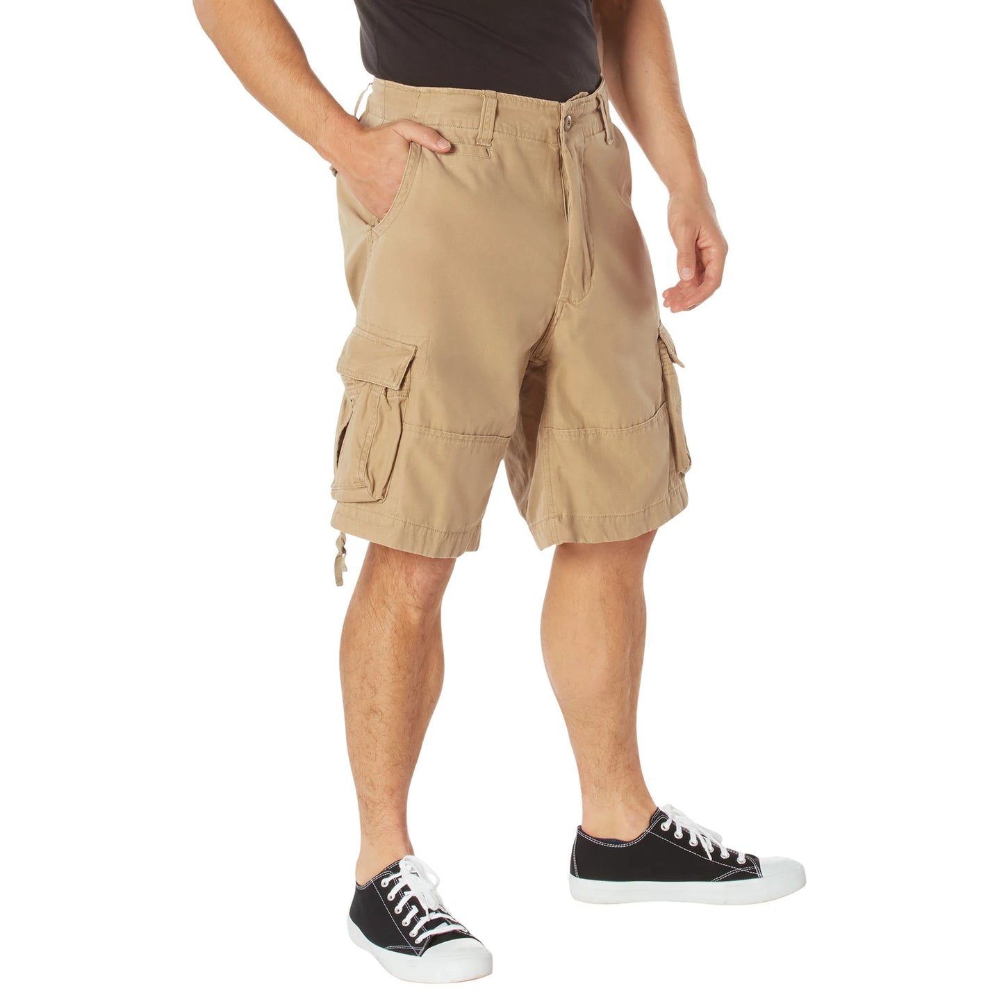 Vintage Infantry Utility Cargo Shorts