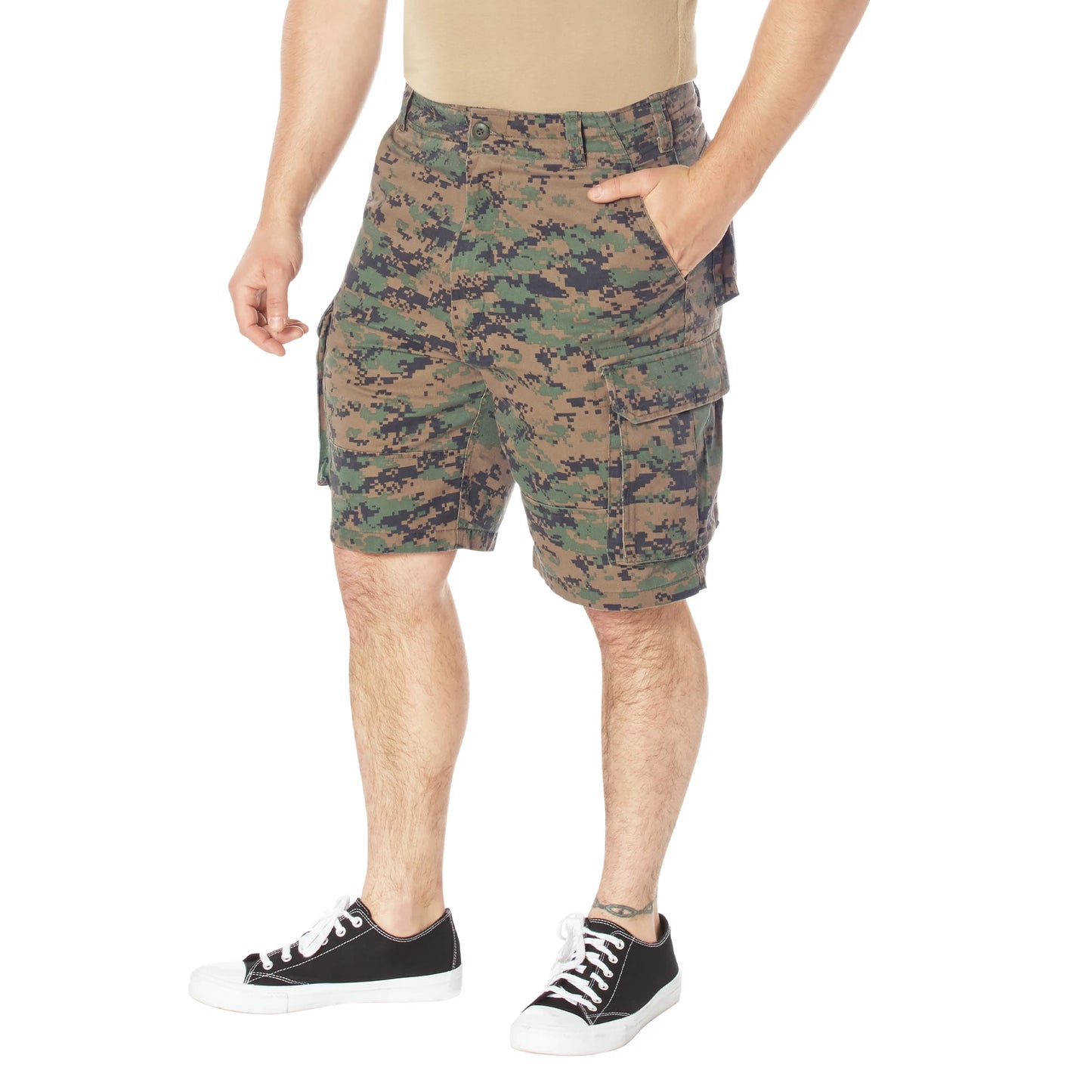 Vintage Paratrooper Cargo Shorts