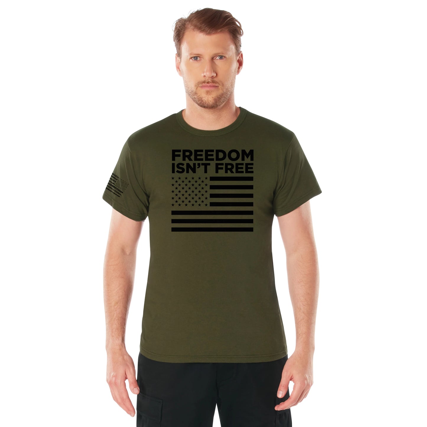 Freedom Isn't Free Flag T-Shirt