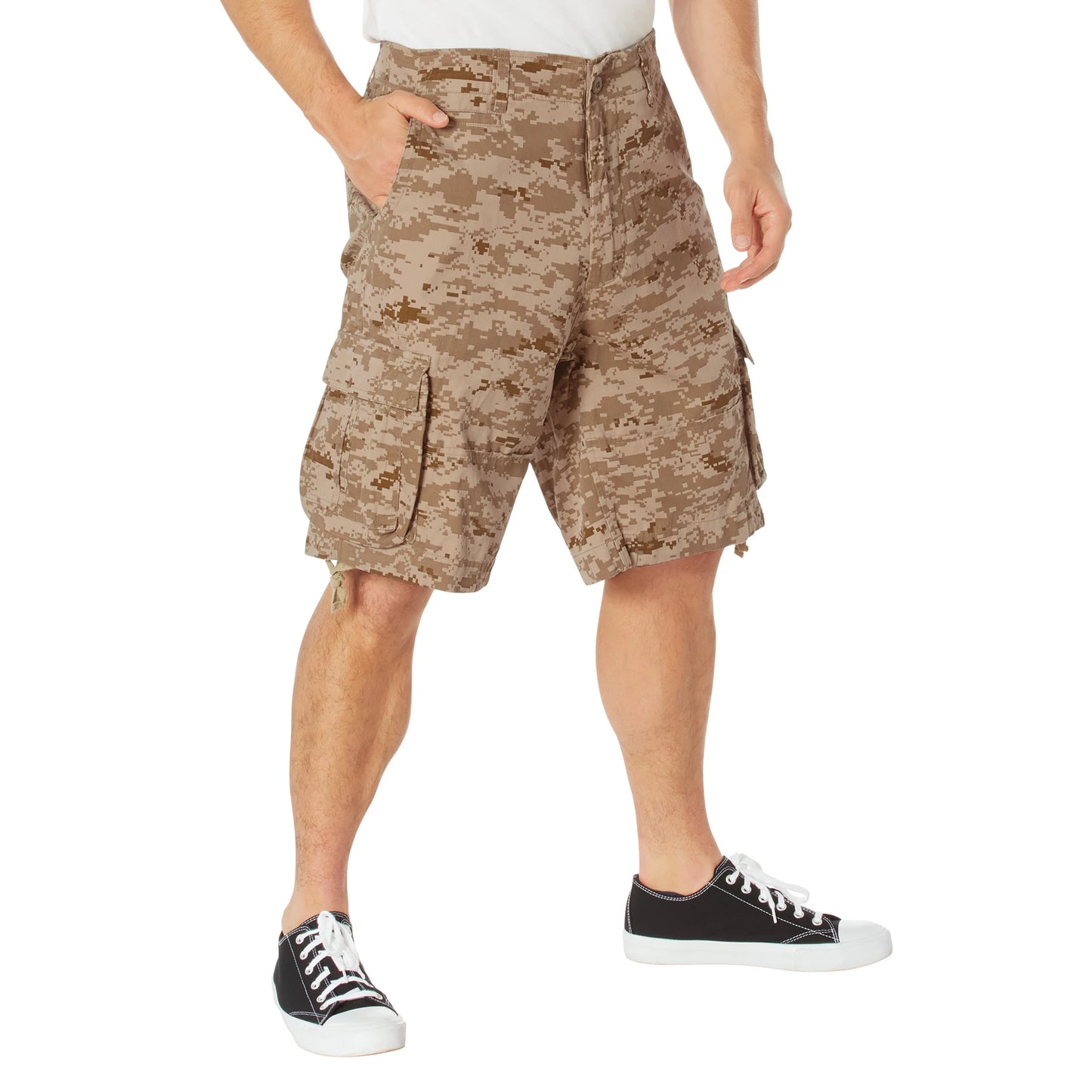 Vintage Infantry Utility Cargo Shorts