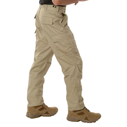 Relaxed Fit Zipper Fly BDU Pants