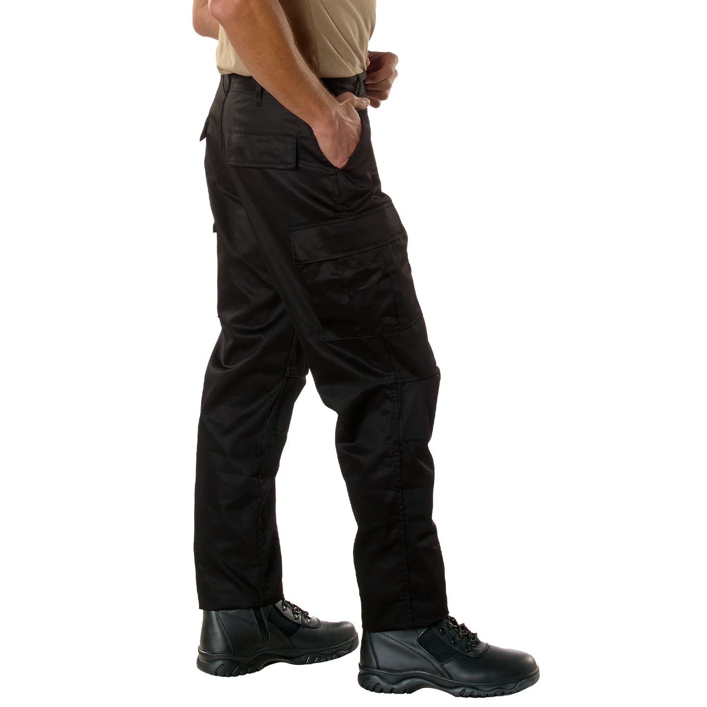 Relaxed Fit Zipper Fly BDU Pants