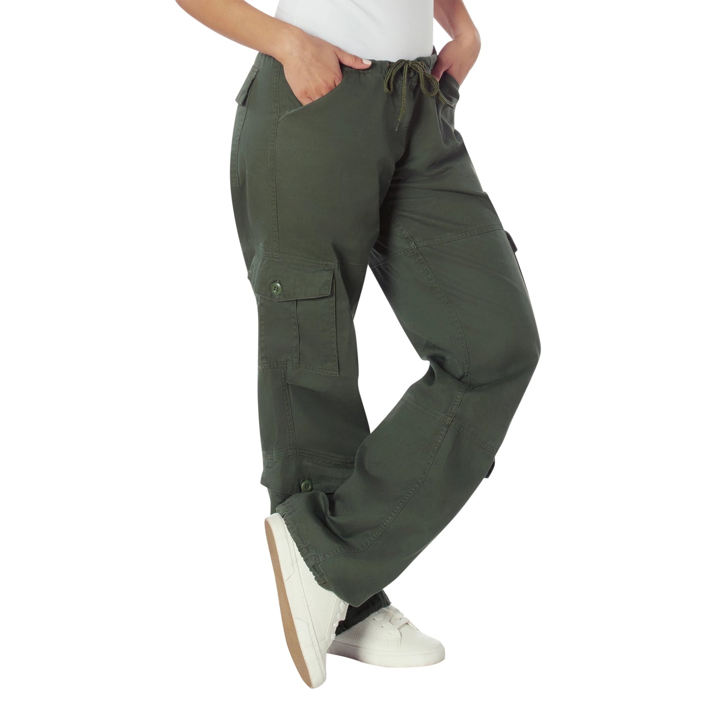 Womens Vintage Paratrooper Fatigue Pants