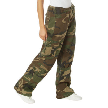 Womens Vintage Paratrooper Fatigue Pants