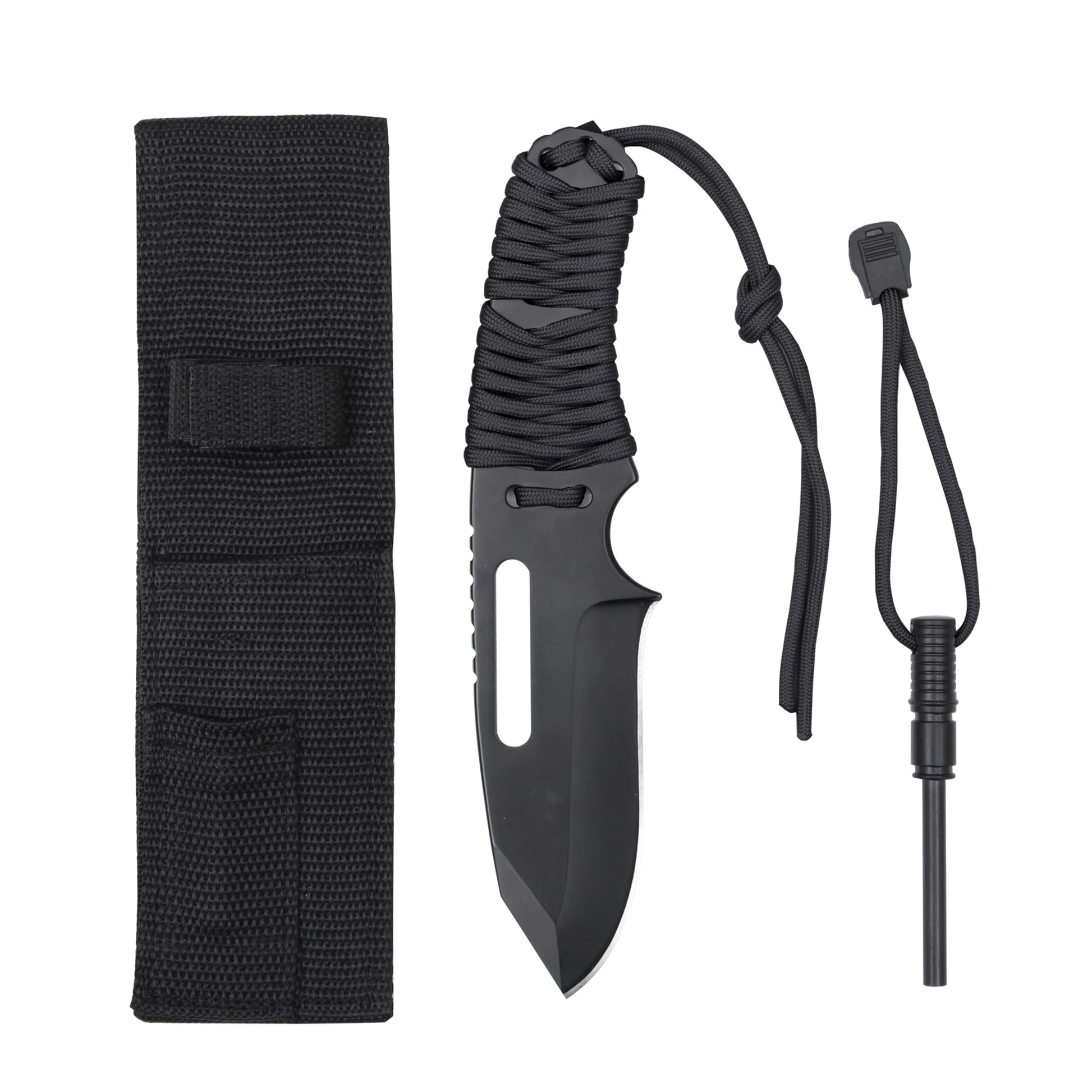 Large Paracord Knife With Fire Starter