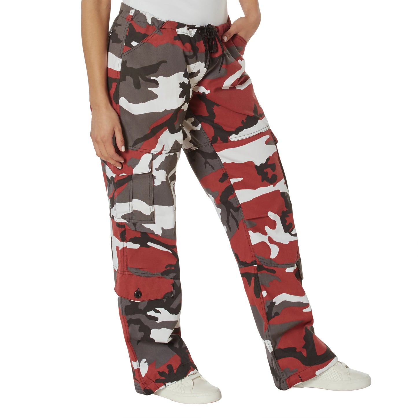 Womens Paratrooper Colored Camo Fatigues