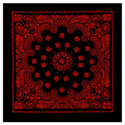 Trainmen Paisley Bandana - 22" X 22"