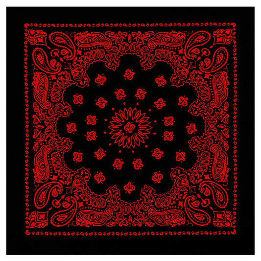 Trainmen Paisley Bandana - 22" X 22"