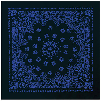Trainmen Paisley Bandana – Extra-Large - 27” X 27"