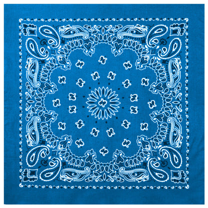 Trainmen Paisley Bandana - 22" X 22"