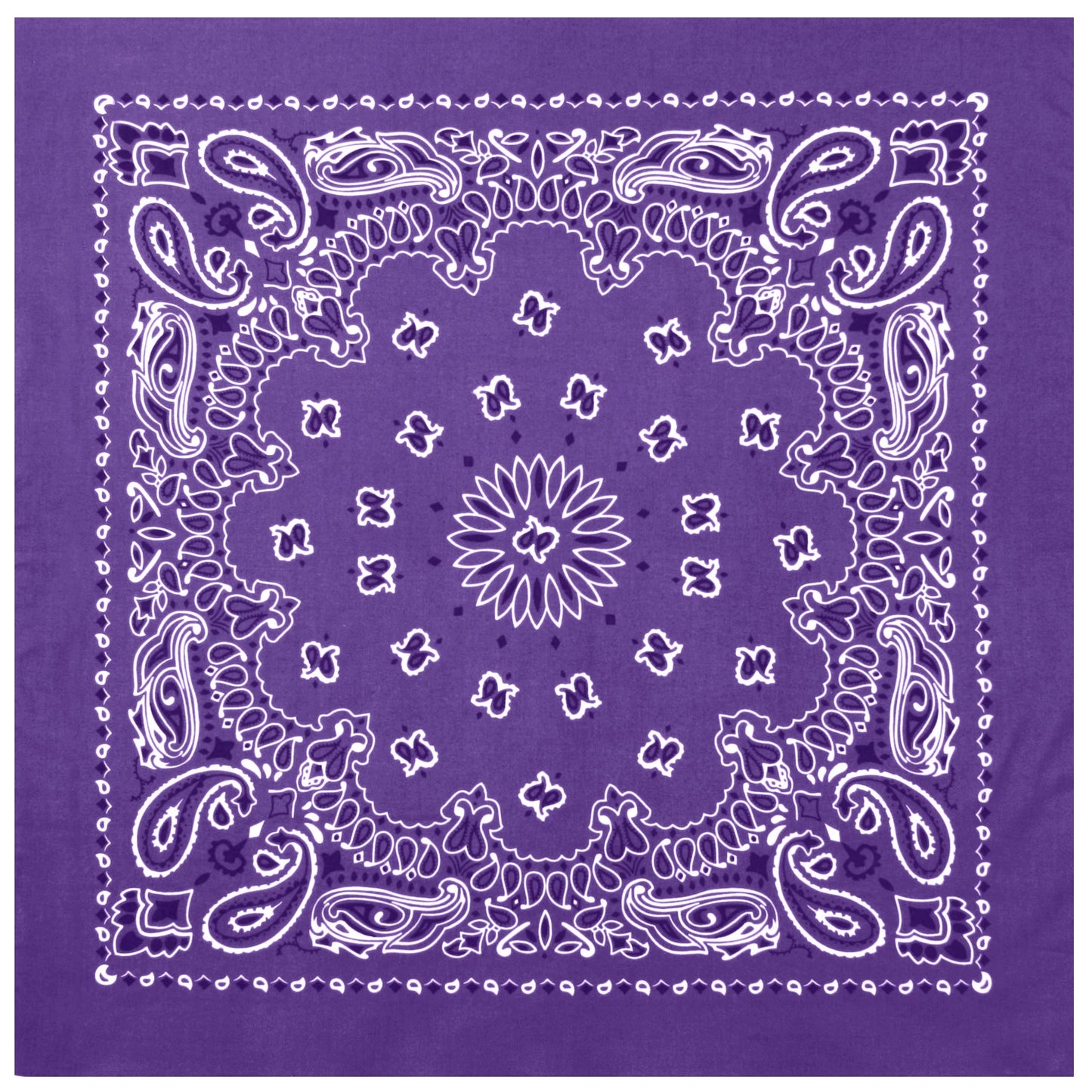Trainmen Paisley Bandana - 22" X 22"